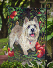 Load image into Gallery viewer, Cairn Terrier Apples Garden Flag – Decorative Outdoor Yard Flag PPP3042GF