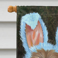 Load image into Gallery viewer, Cairn Terrier Easter Bunnies Flag Canvas House Size PPP3046CHF