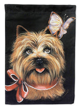 Load image into Gallery viewer, Cairn Terrier Butterfly Flag Canvas House Size PPP3047CHF