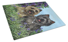 Load image into Gallery viewer, Cairn Terrier Donation Glass Cutting Boards – Durable, Decorative Kitchen Art Large PPP3049LCB
