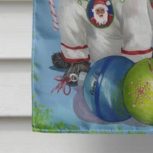 Load image into Gallery viewer, Cairn Terrier Christmas Elves Flag Canvas House Size PPP3050CHF