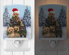 Load image into Gallery viewer, Cairn Terrier Christmas Family Tree Ceramic Night Light PPP3051CNL