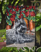 Load image into Gallery viewer, Cairn Terrier Geraniums Garden Flag – Decorative Outdoor Yard Flag PPP3052GF