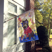 Load image into Gallery viewer, Cairn Terrier Hippie Dippie Flag Canvas House Size PPP3053CHF