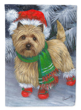 Load image into Gallery viewer, Cairn Terrier Christmas Red Boots Flag Canvas House Size PPP3058CHF