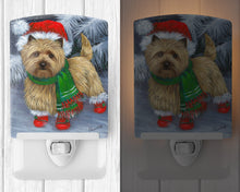 Load image into Gallery viewer, Cairn Terrier Christmas Red Boots Ceramic Night Light PPP3058CNL