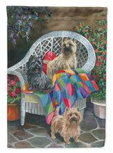 Load image into Gallery viewer, Cairn Terrier Trio Garden Flag – Decorative Outdoor Yard Flag PPP3059GF