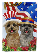 Load image into Gallery viewer, Cairn Terrier USA Garden Flag – Decorative Outdoor Yard Flag PPP3060GF