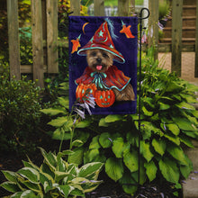 Load image into Gallery viewer, Cairn Terrier Halloween Witch Garden Flag – Decorative Outdoor Yard Flag PPP3061GF