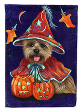 Load image into Gallery viewer, Cairn Terrier Halloween Witch Garden Flag – Decorative Outdoor Yard Flag PPP3061GF