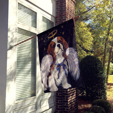 Load image into Gallery viewer, Cavalier Spaniel Christmas Angel Flag Canvas House Size PPP3063CHF