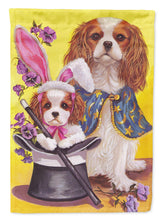 Load image into Gallery viewer, Cavalier Spaniel Easter Magic Garden Flag – Decorative Outdoor Yard Flag PPP3065GF