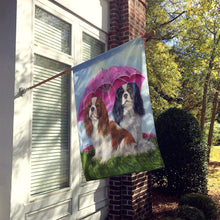 Load image into Gallery viewer, Cavalier Spaniel Royal Subjects Flag Canvas House Size PPP3066CHF