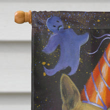 Load image into Gallery viewer, Chihuahua Halloweenies Flag Canvas House Size PPP3070CHF