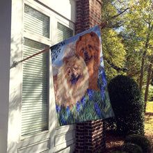 Load image into Gallery viewer, Chow Chow Meadow Flag Canvas House Size PPP3073CHF