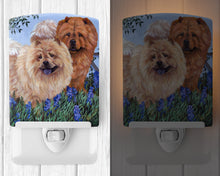Load image into Gallery viewer, Chow Chow Meadow Ceramic Night Light PPP3073CNL