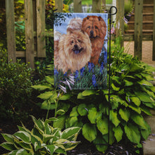 Load image into Gallery viewer, Chow Chow Meadow Garden Flag – Decorative Outdoor Yard Flag PPP3073GF