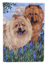 Load image into Gallery viewer, Chow Chow Meadow Garden Flag – Decorative Outdoor Yard Flag PPP3073GF