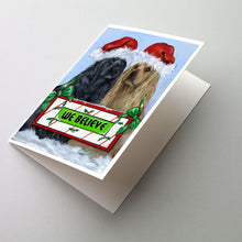 Load image into Gallery viewer, Cocker Spaniel Christmas Greeting Cards -  Blank Note Cards – 8-Pack of Artist-Designed Cards with Envelopes
