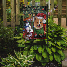Load image into Gallery viewer, Corgi Under my Christmas Tree Garden Flag – Decorative Outdoor Yard Flag PPP3078GF