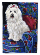Load image into Gallery viewer, Coton De Tulear Royalty Flag Canvas House Size PPP3079CHF