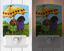 Load image into Gallery viewer, Dachshund Hot Doggies Ceramic Night Light PPP3084CNL