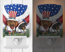 Load image into Gallery viewer, Dachshund USA Ceramic Night Light PPP3088CNL