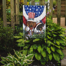 Load image into Gallery viewer, Dachshund USA Garden Flag – Decorative Outdoor Yard Flag PPP3088GF