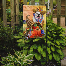 Load image into Gallery viewer, English Bulldog Autumn Garden Flag – Decorative Outdoor Yard Flag PPP3090GF