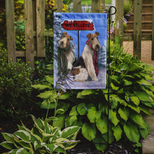 Load image into Gallery viewer, Fox Terrier Christmas We Believe Garden Flag – Decorative Outdoor Yard Flag PPP3094GF