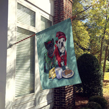 Load image into Gallery viewer, French Bulldog Christmas PJs Flag Canvas House Size PPP3097CHF