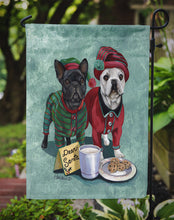 Load image into Gallery viewer, French Bulldog Christmas PJs Garden Flag – Decorative Outdoor Yard Flag PPP3097GF