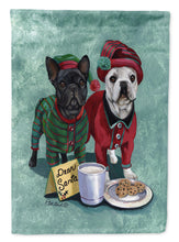 Load image into Gallery viewer, French Bulldog Christmas PJs Garden Flag – Decorative Outdoor Yard Flag PPP3097GF
