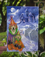 Load image into Gallery viewer, Golden Retriever Halloween Garden Flag – Decorative Outdoor Yard Flag PPP3102GF