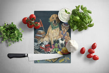 Load image into Gallery viewer, Golden Retriever Toys Glass Cutting Boards – Durable, Decorative Kitchen Art Large PPP3103LCB