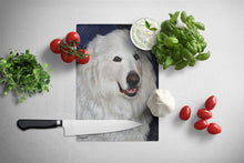 Load image into Gallery viewer, Great Pyrenees Meisha Glass Cutting Boards – Durable, Decorative Kitchen Art Large PPP3104LCB