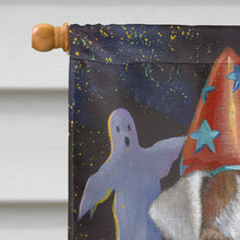 Load image into Gallery viewer, Jack Russell Terrier Halloween Flag Canvas House Size PPP3105CHF