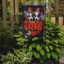 Load image into Gallery viewer, Jack Russell Terrier Halloween Garden Flag – Decorative Outdoor Yard Flag PPP3105GF