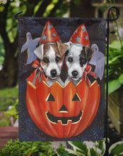 Load image into Gallery viewer, Jack Russell Terrier Halloween Garden Flag – Decorative Outdoor Yard Flag PPP3105GF