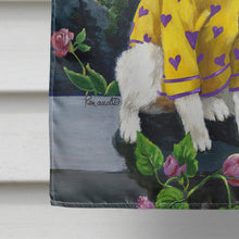 Load image into Gallery viewer, Jack Russell Terrier Moon Phase Flag Canvas House Size PPP3106CHF