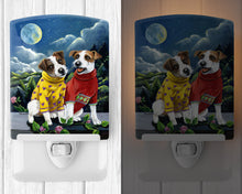 Load image into Gallery viewer, Jack Russell Terrier Moon Phase Ceramic Night Light PPP3106CNL