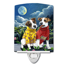 Load image into Gallery viewer, Jack Russell Terrier Moon Phase Ceramic Night Light PPP3106CNL