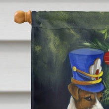 Load image into Gallery viewer, Jack Russell Christmas My Gift Flag Canvas House Size PPP3107CHF