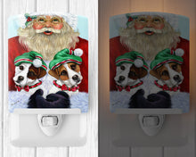 Load image into Gallery viewer, Jack Russell Christmas Santa Ceramic Night Light PPP3108CNL