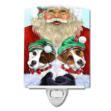 Load image into Gallery viewer, Jack Russell Christmas Santa Ceramic Night Light PPP3108CNL