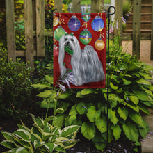Load image into Gallery viewer, Maltese Christmas Stocking Stuffer Garden Flag – Decorative Outdoor Yard Flag PPP3114GF