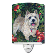 Load image into Gallery viewer, Norwich Terrier Apple Grove Ceramic Night Light PPP3116CNL