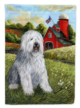 Load image into Gallery viewer, Old English Sheepdog Heaven Flag Canvas House Size PPP3119CHF