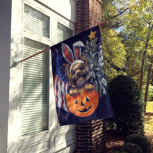 Load image into Gallery viewer, Yorkie for All Seasons Flag Canvas House Size PPP3124CHF