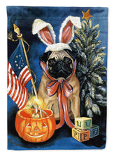 Load image into Gallery viewer, Pug for All Seasons Garden Flag – Decorative Outdoor Yard Flag PPP3125GF